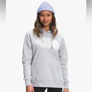 The North Face Light Gray Pullover Hoodie